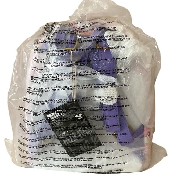 Loungefly Disney Daisy Duck Flower Mini Pink Purple Backpack NWT - Picture 3 of 15